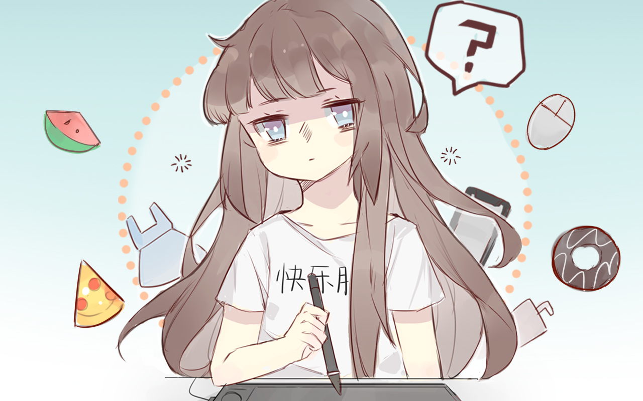废柴画手的日常漫画